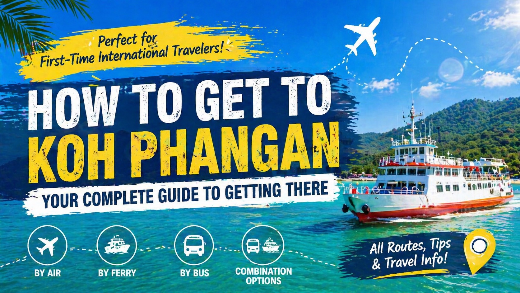 How to Get to Koh Phangan: Best Routes via Koh Samui, Bangkok, and Surat Thani